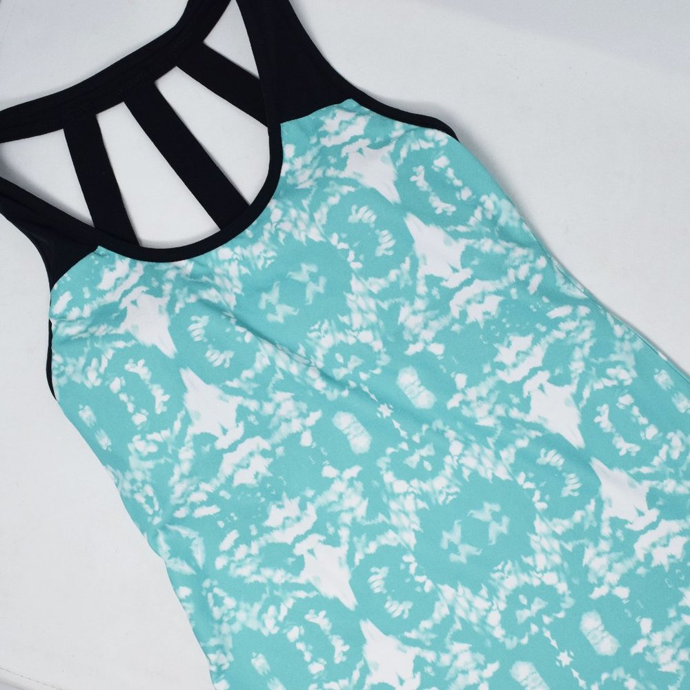 Fabletics Zion Workout Tank Top Women XS Tie Dye